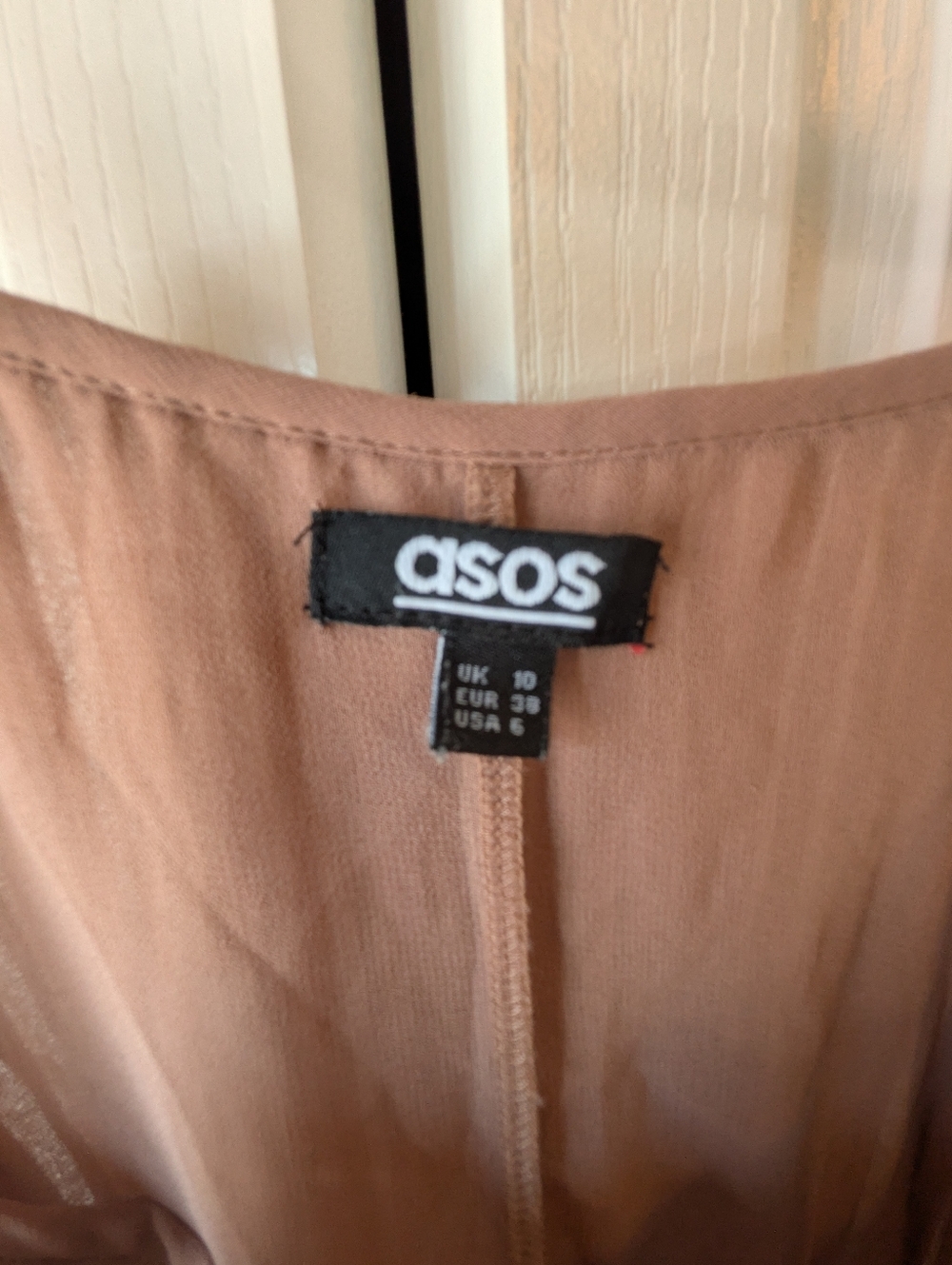 ASOS Ruffled Pleated Dress - Picture 3 of 3